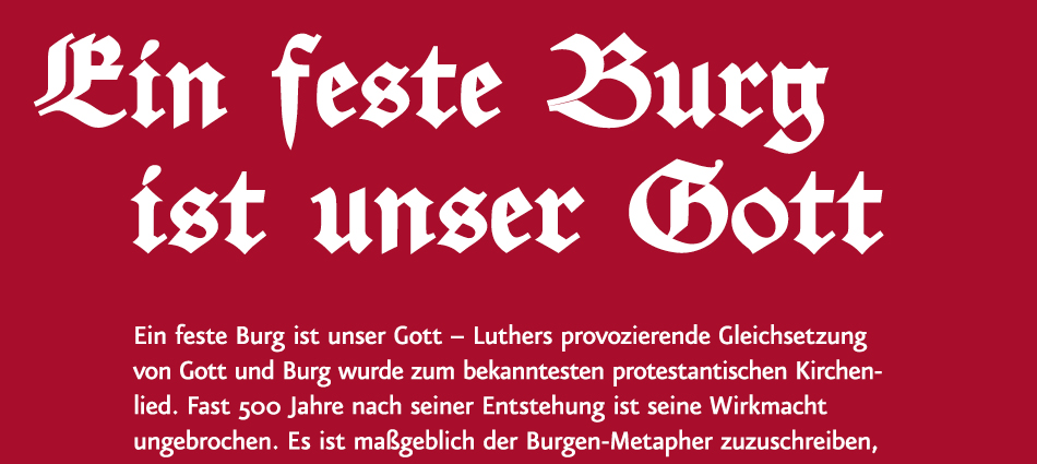 Ein feste Burg ist unser Gott